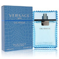 Versace Man Eau Fraiche Eau De Toilette Spray (Blue) 3.4 oz (Men)