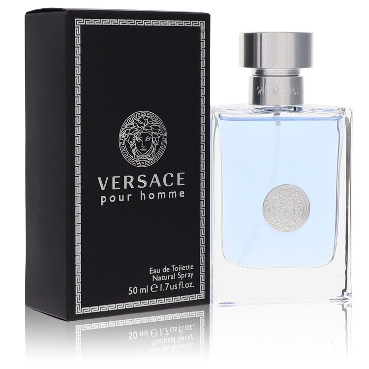 Versace Pour Homme Eau De Toilette Spray 1.7 oz (Men)