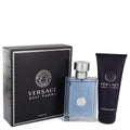 Versace Pour Homme Eau De Toilette Spray + 3.4 oz Shower Gel (Men)