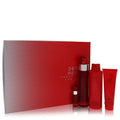 Perry Ellis 360 Red Eau De Toilette Spray + .25 oz Mini EDT Spray + 6 oz Body Spray + 3 oz Shower Gel (Men)