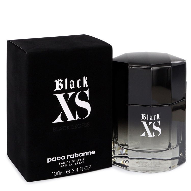 Black XS Eau De Toilette Spray (2018 New Packaging) 3.4 oz (Men)
