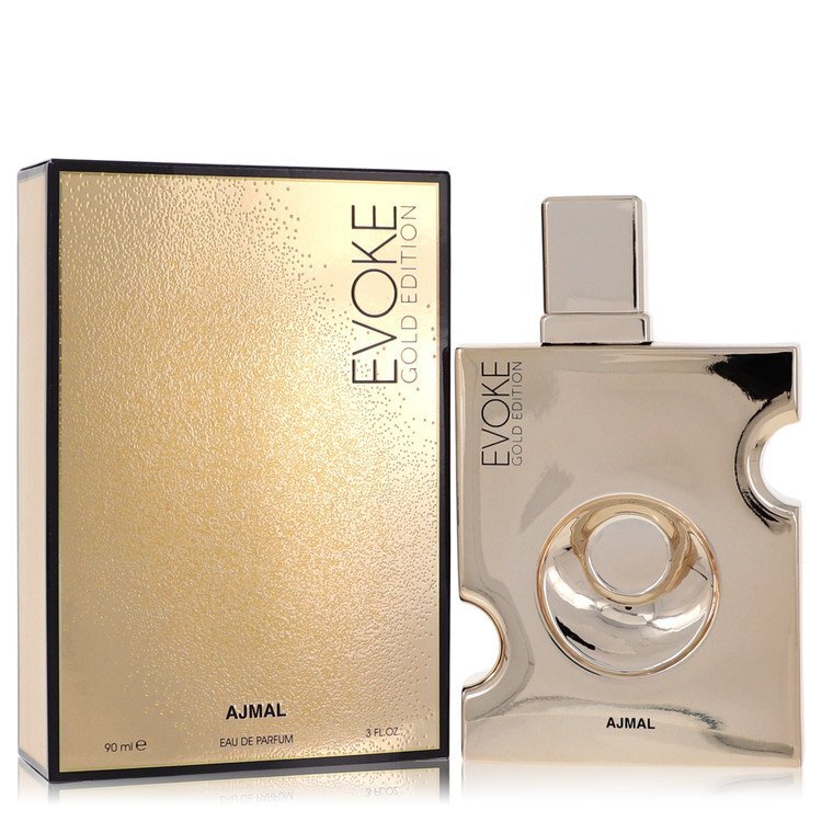 Ajmal Evoke Gold Eau De Parfum Spray 3 oz (Men)