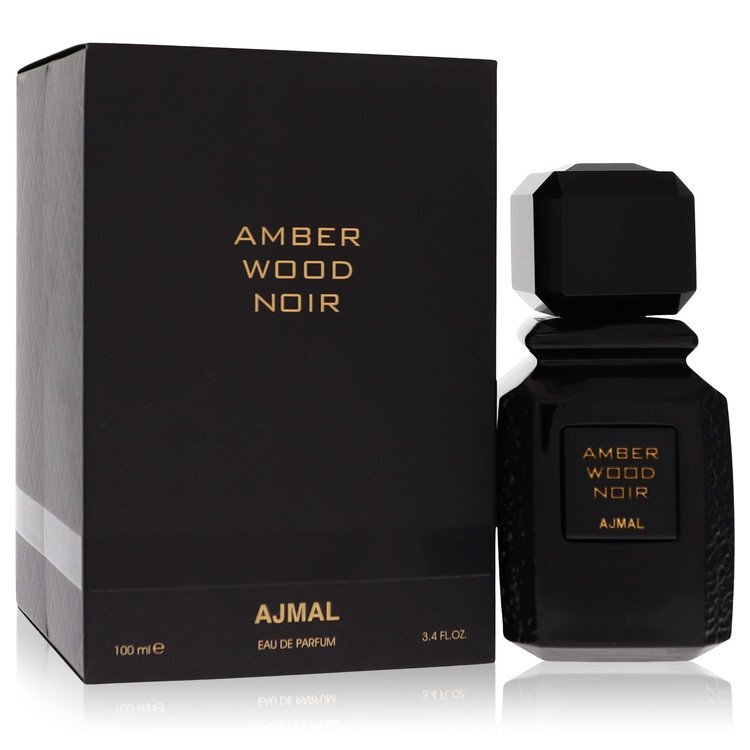 Ajmal Amber Wood Noir Eau De Parfum Spray (Unisex) 3.4 oz (Women)