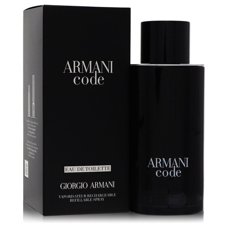 Armani Code Eau De Toilette Spray Refillable 4.2 oz (Men)