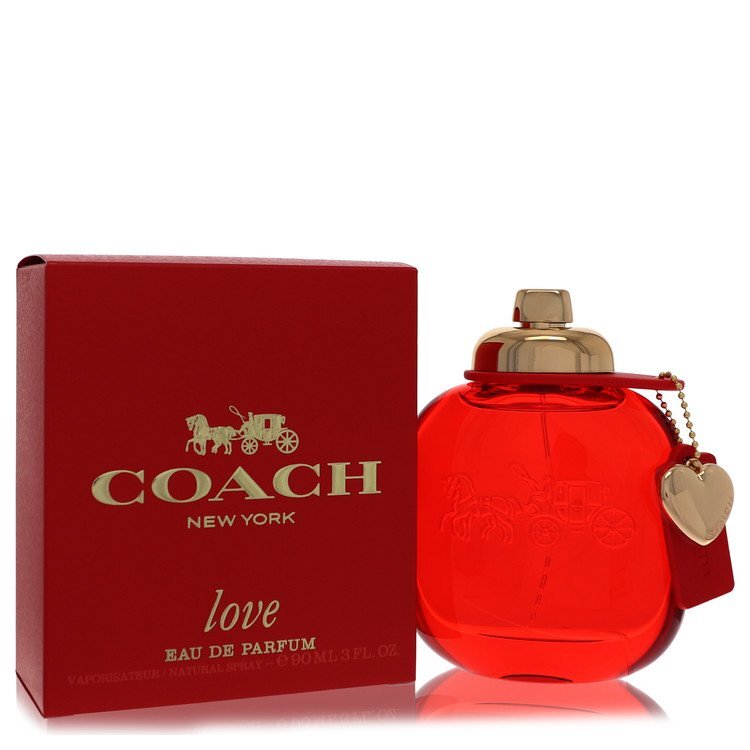 Coach Love Eau De Parfum Spray (red packaging) 3 oz (Women)