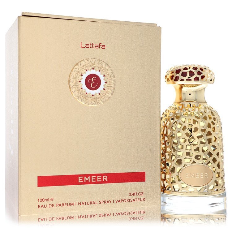 Lattafa Emeer Eau De Parfum Spray (Unisex) 3.4 oz (Men)