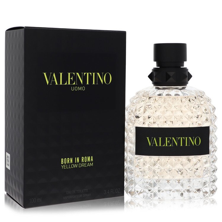 Valentino Uomo Born In Roma Yellow Dream Eau De Toilette Spray 3.4 oz (Men)