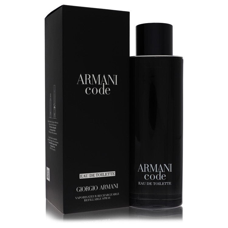 Armani Code Eau De Toilette Spray Refillable 6.7 oz (Men)