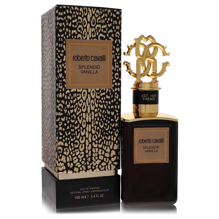 Roberto Cavalli Splendid Vanilla Eau De Parfum Spray (Unisex) 3.4 oz (Women)
